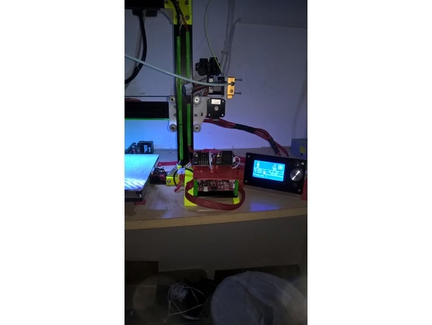 x motor-Platte plus-extruder 3d-Drucker Teile 3D print model - Mito3D