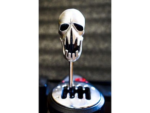 skull shifter mad max fury road - th8 rs thrustmaster video games knob th8rs 3d print model - Mito3D