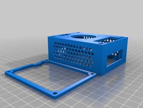 mks mosfet box fan 40mm 3d printer accessories bruno esgulian holder mount 3d print model - Mito3D