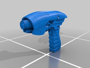 yıldız filosu faz tabanca sahne 3d print model - Mito3D