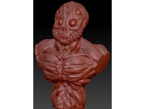 insect creature 3d printing bust figure monsters 3d print model - Mito3D