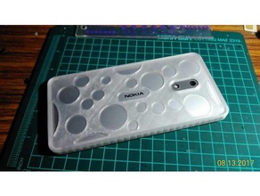 nokia 6 case mobile phone flexible 3d print model - Mito3D