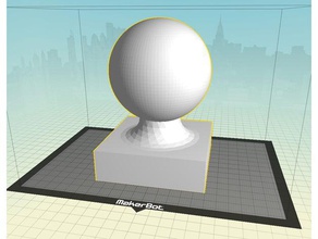 post ornament props bedknob decal 3d print model - Mito3D