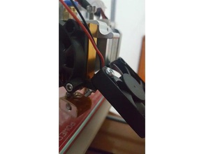 mk8 extruder fan duct holder 3d printer parts 3d print model - Mito3D