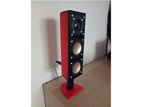 modular de altavoces sonido envolvente el audio 3d print model - Mito3D