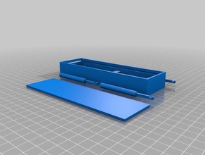 onderlijnen box - hook line fishing 3d printing tackle hooks 3d print model - Mito3D