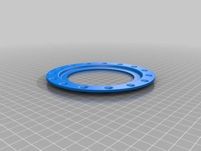bbs hub anillo exterior de la automoción 3d print model - Mito3D