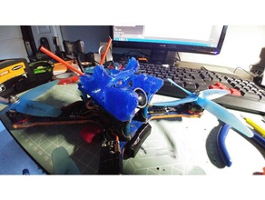 realacc x210 runcam 3 de montagem hobby drone fpv corrida 3d print model - Mito3D