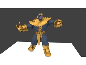 thanos models action figure marvel static statue 3d print model - Mito3D