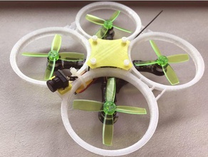 koruyucu kapak flexrc Bayan-baykuş quadcopter çerçeve r c araçlar 3d print model - Mito3D