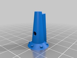 my customized knob 3 replacement parts 3d print model - Mito3D