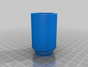 ram female pipe socket Teile mounts 3d print model - Mito3D