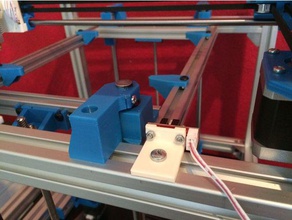 z optical sensor mount hypercube evolution 3d printer parts 3d print model - Mito3D