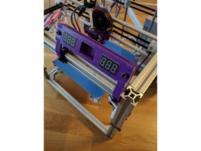 hipercubo um voltímetro de montagem Impressora 3d peças impressora tensão indicação 3d print model - Mito3D