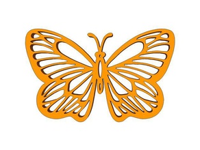 papillon 61 art bug le les insectes wslab 3d print model - Mito3D