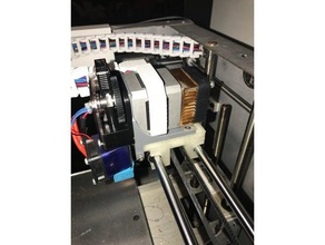 solidoodle titan montieren 3d-Drucker-Extrudern e3d 3 3d print model - Mito3D