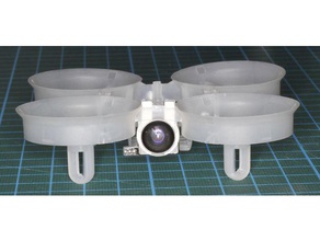 eachine e010 s tx04 camera holder r c vehicles angled mount ducts e010e e010s fpv tiny whoop case 3d print model - Mito3D