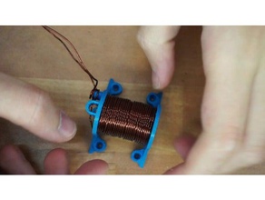 coil winding tube coilgun electronics winder 3d print model - Mito3D