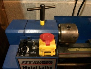 mini-Drehmaschine magnetischen Werkzeughalter Werkzeugmaschinen minilathe 3d print model - Mito3D