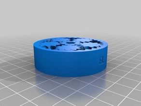 my customized gear bearing 10 1x1 parts 3d print model - Mito3D