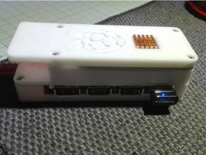 raspberry pi zero w mobile case battery computer 3d print model - Mito3D