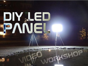 diy led panel parçaları banggood projeleri ınstructables şerit nikodem bartnik video youtube 3d print model - Mito3D