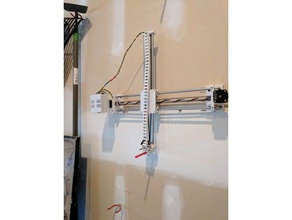 drawbot wall mounts stronger pen holder robotics axidraw 3d print model - Mito3D