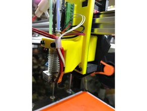 ft-5 e3d bowden mount v4 3d printer parts 3d print model - Mito3D