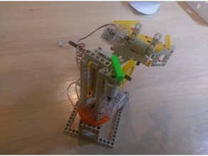 thames kosmos reinforcement piece robot arm construction toys 3d print model - Mito3D