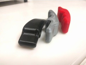 ergonômico, abridor de garrafa cabeça cobra A impressão 3d ergonômico pega ergonómica 3d print model - Mito3D