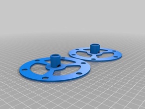 carretel de laminadora organização personalizado 3d print model - Mito3D