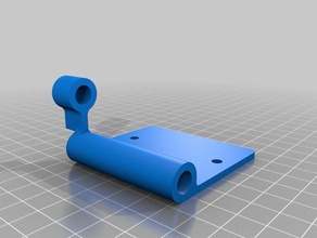 ssr mount sunhokey prusa i3 3d printer parts acrylic 3d print model - Mito3D