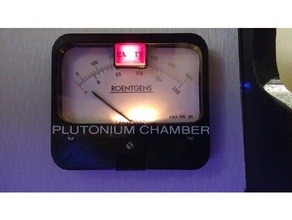back future plutonium chamber gauge props bttf movie prop 3d print model - Mito3D