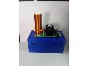 musikalische tesla-Spule im Feld hobby 3d print model - Mito3D