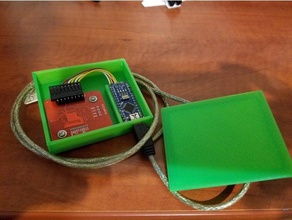 rfid tag scanner case electronics arduino nano pn532 3d print model - Mito3D