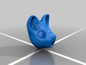 küçük ayı hayvanlar 3d print model - Mito3D