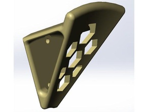 casco de la pared organización gancho 3d print model - Mito3D