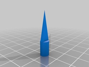 nerf dart agudo en la cabeza hobby sharp 3d print model - Mito3D