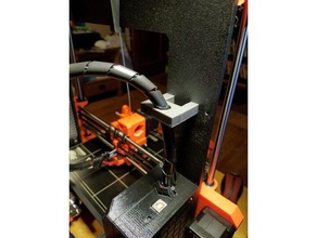prusa i3 mk2s z axis strain relief 3d printer parts cable management mk2 z-axis 3d print model - Mito3D
