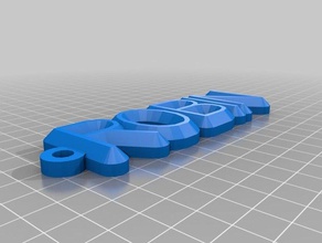 robin keychain organization customized 3d print model - Mito3D