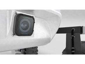 turtle eye - waterproof camera case robotics gopro rover 3d print model - Mito3D