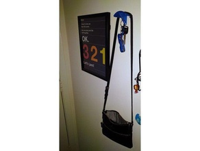 purse hanger organizzazione 3d print model - Mito3D
