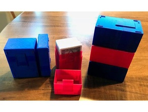 cartão de jogo da caixa armazenamento brinquedo & acessórios para jogos cartas jogar titular do poker 3d print model - Mito3D