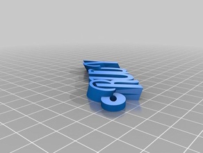 rudy chaveiros personalizado 3d print model - Mito3D