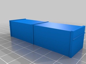 o scala contenitore di batteria walthers vettura da pranzo La stampa 3d 3d print model - Mito3D