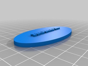 targhetta honda arredamento 3d print model - Mito3D