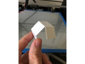 printercraft foldable 3d print - 20mm cube printing 3d print model - Mito3D