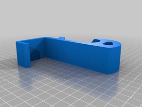 u-Haken ikea malm Bett Haushalt kundengebundene 3d print model - Mito3D