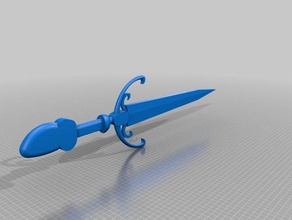 brisingr tarama ve kopyaları Ejder süvarisi eragon fantezi kılıç 3d print model - Mito3D