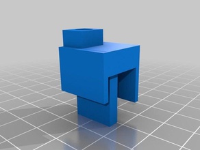 anycubic i3 mega filament sensor insertion guide 3d printer parts filament-guide 3d print model - Mito3D
